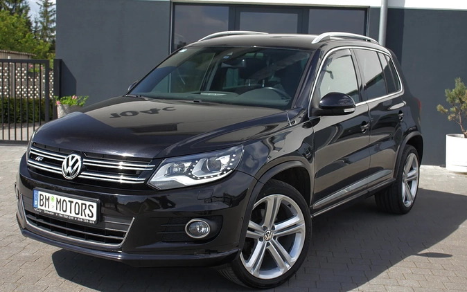 Volkswagen Tiguan cena 58700 przebieg: 125586, rok produkcji 2014 z Gniezno małe 466